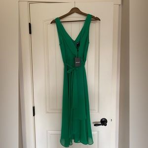 Gorgeous green DKNY dress.